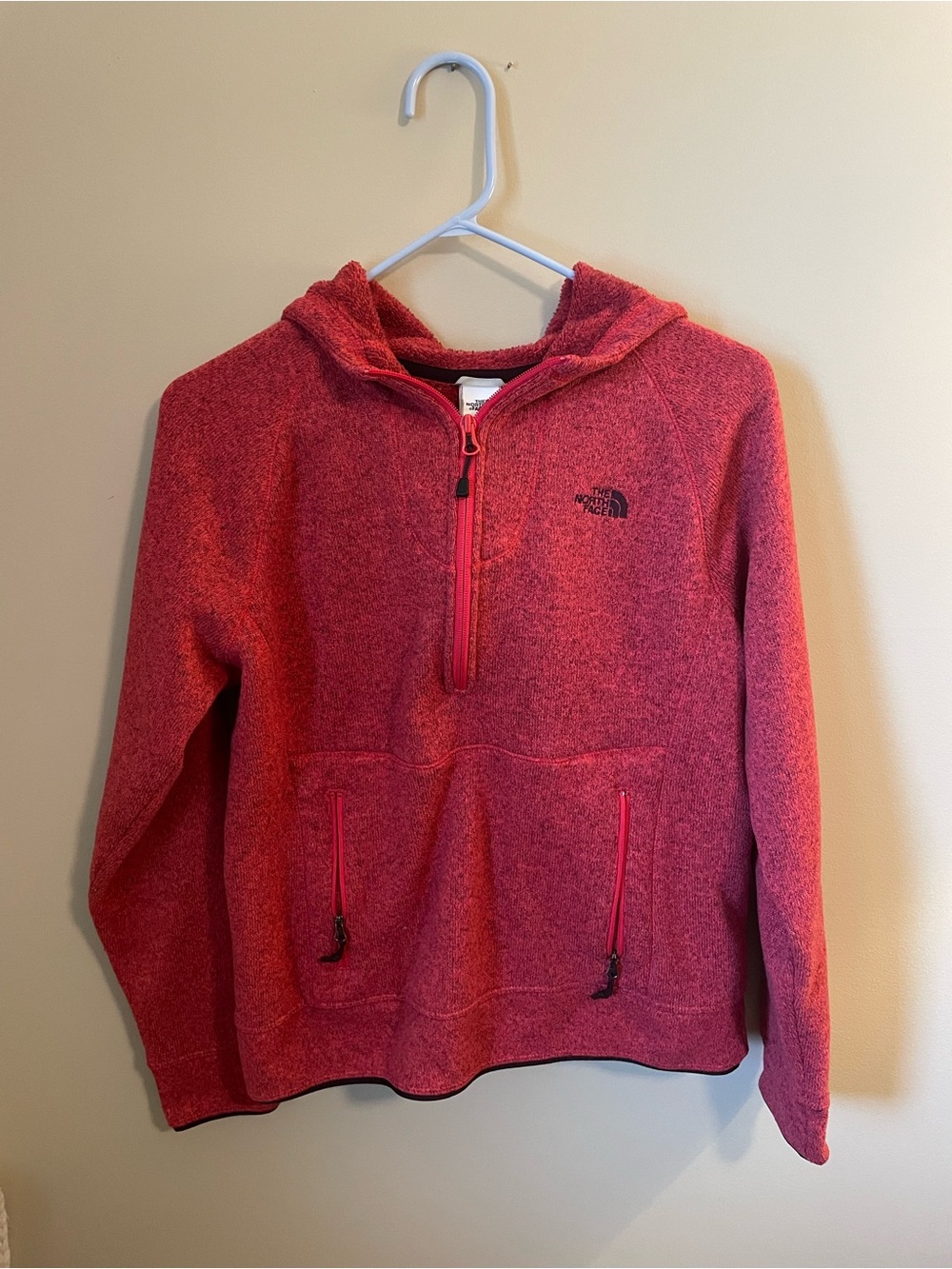 The North Face Pink-Red Quarter Zip